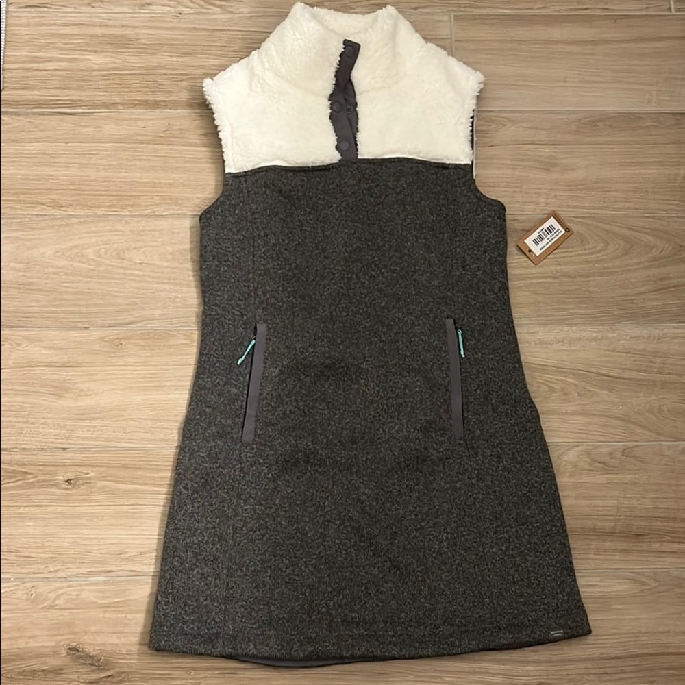 Title Nine fleece vest-dress